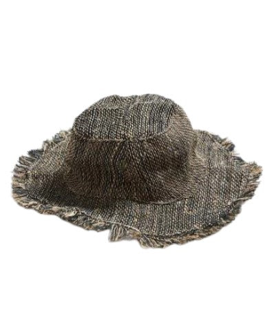 Numbat Hemp Frayed Edge Safari Hat