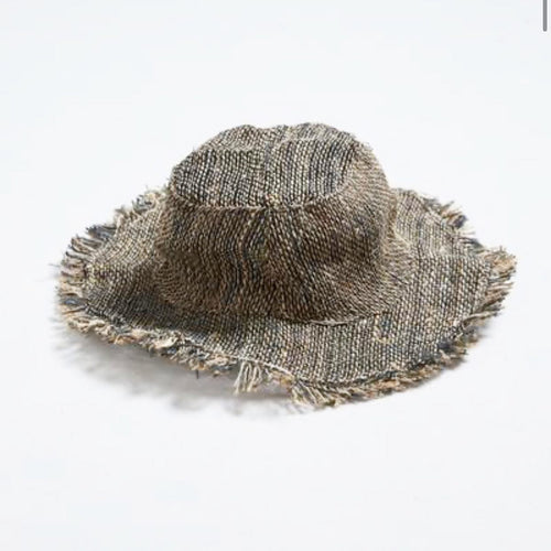 Numbat Hemp Frayed Edge Safari Hat