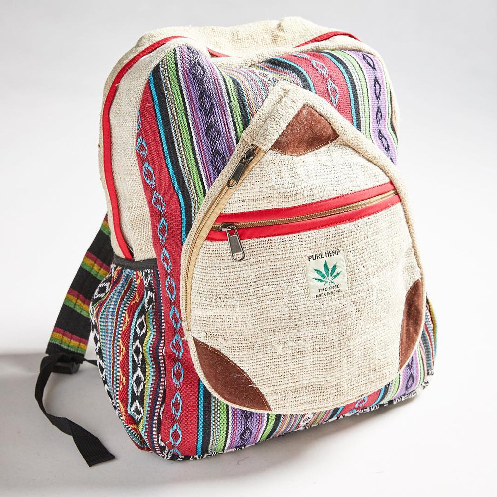 Pure hemp backpack clearance