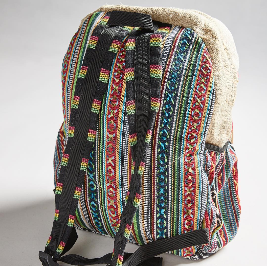 Numbat Multicolour Hemp Backpack