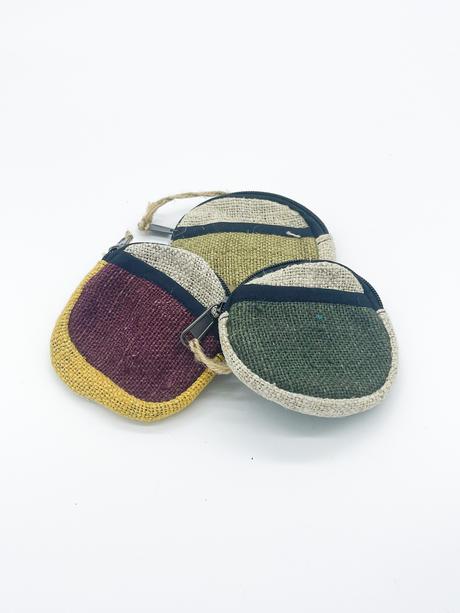 Numbat Round Hemp Coin Purse